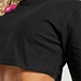 women boxy cropped t shirt